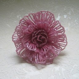 ​Роскошный цветок из бисера