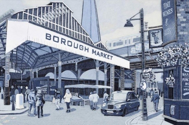 Джинсовые картины