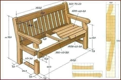 Мебель для бани своими руками