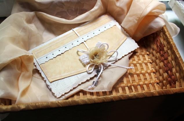 Подарочный конверт