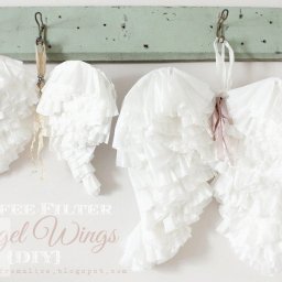 Делаем крылышки ангелочка