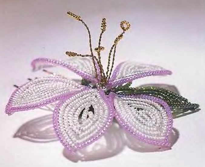 Плетение в технике ганутель