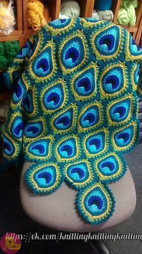 Узор "Павлиний глаз": идеи для вдохновения