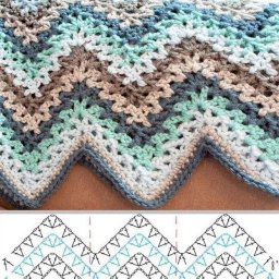 Узоры зигзагом