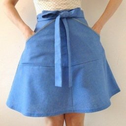 ​Юбка с интересными карманами