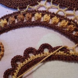 Закрепляем мотивы: ирландские кружева