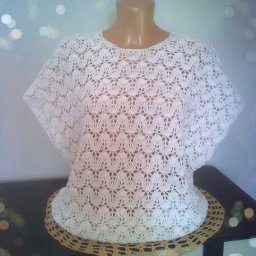 ​Ажурная летняя блузочка