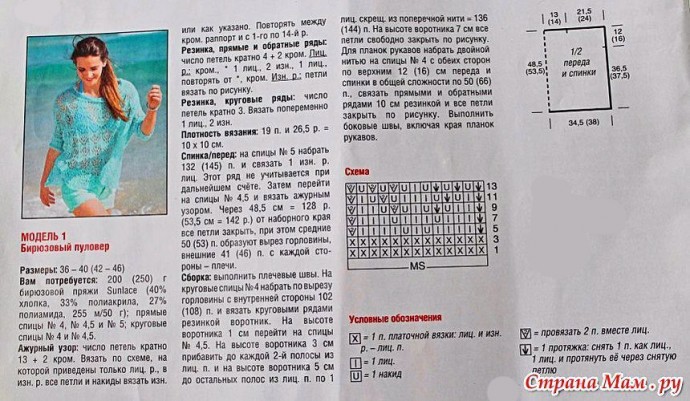 Ажурный воздушный топ