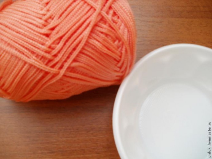 Цветок из бумаги тишью