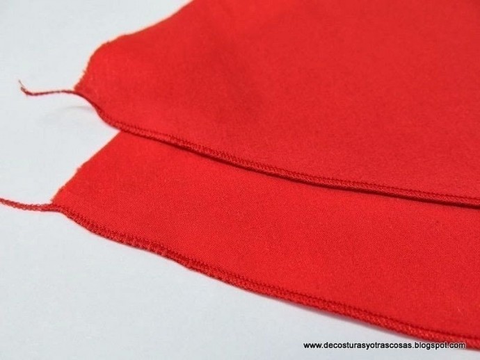 Интересный рукав для блузки или платья