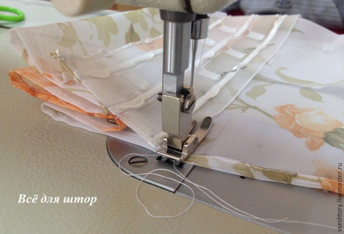 Как красиво оформить верх гардин своими руками