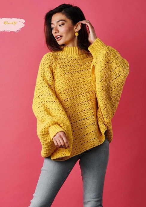 Свитер крючком Свитер крючком