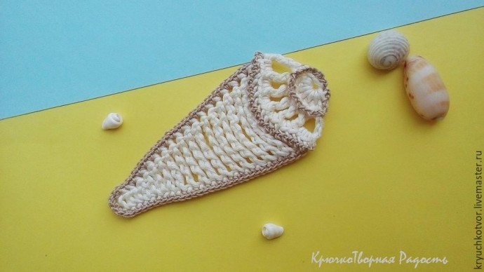 Сумка с ракушками и морскими звездами Сумка с ракушками и морскими звездами