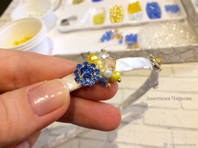 Шикарный ободок для волос