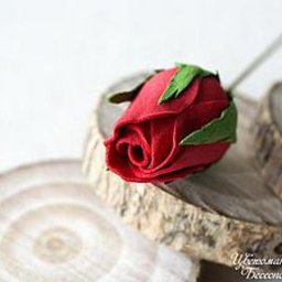 Розы из фоамирана