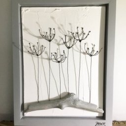 Проволочный цветник