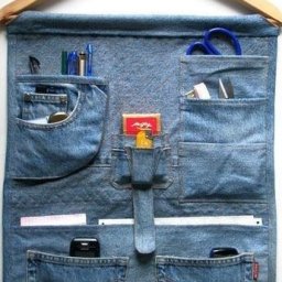 Органайзеры из старых джинсов