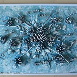 ​Панно "Первые заморозки": мастер-класс