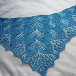 ​Шаль Frozen Leaves