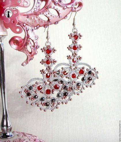 Ажурные украшения в технике фриволите Ажурные украшения в технике фриволите