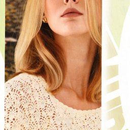 Ажурный джемпер крючком