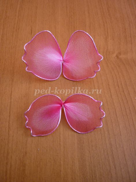 Бабочки из капрона