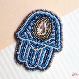 Брошь "Хамса"