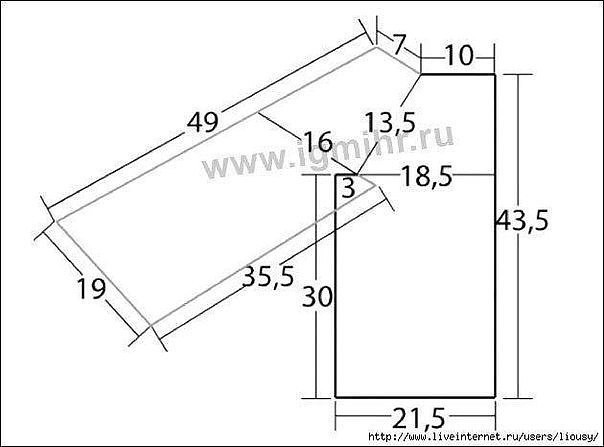 Единые универсальные выкройки для вязания жакетов и пуловеров