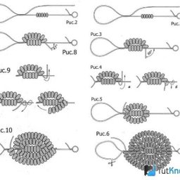 Французская техника плетения бисером: округлый лепесток