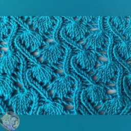 Очень красивый узор спицами