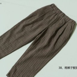 Техника пошива брюк на резинке