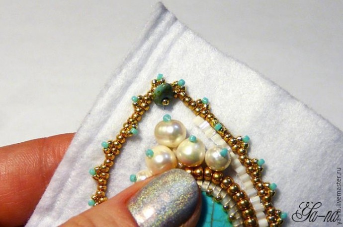 ​Кулон-брошь "Бабочка"