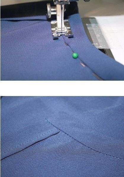 Правильный пошив воротника-стойки