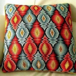 ​Схемы счетной вышивки барджелло