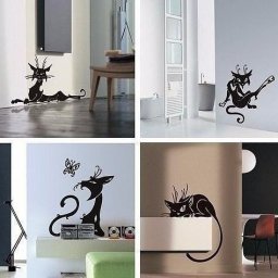 ​Трафареты кошек для декора