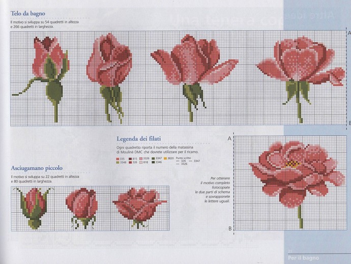 Утонченная вышивка миниатюрных роз