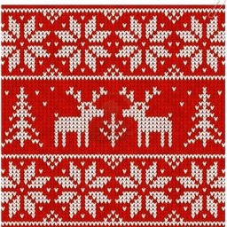 ​Варианты зимних жаккардов