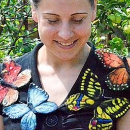 Делаем бабочку в технике валяния шерсти