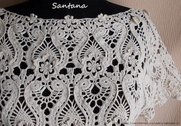 Изумительный узор для самой нарядной блузки