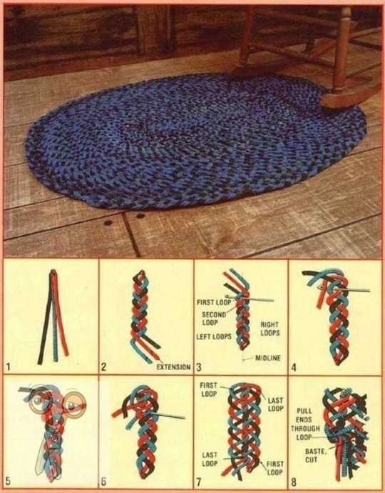 Делаем коврик своими руками
