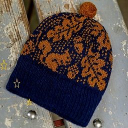 ​Шапка с жаккардовым узором