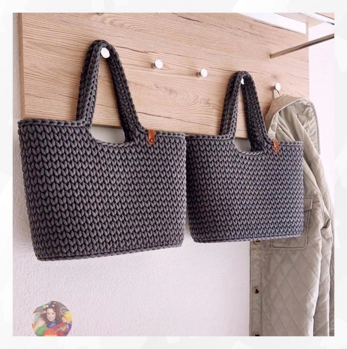 ​Вязаная сумка