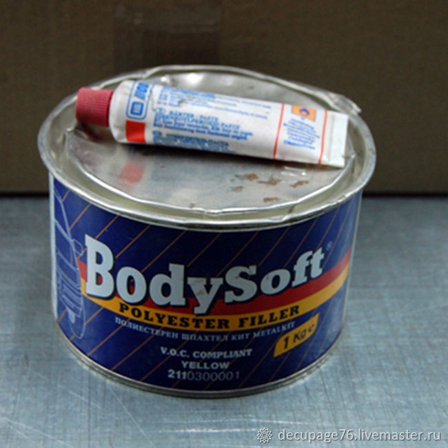 Сборка заготовок для декупажа