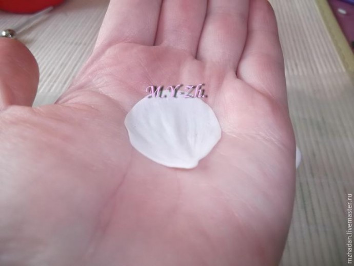 Гребень для волос с цветком мака