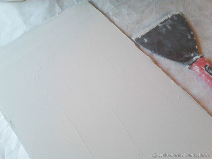 Веточка розы из шпатлевки Веточка розы из шпатлевки