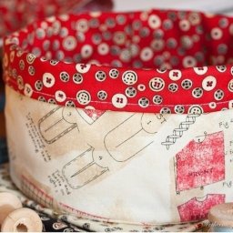 Шьем коробочку для рукоделия: мастер-класс