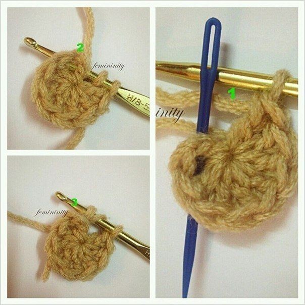 Нежный плед с объёмным рисунком крючком