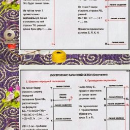 Построение выкройки брюк