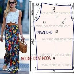 ​Простые схемы моделирования брюк