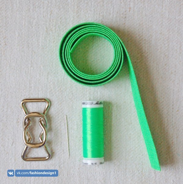 Шьем яркие ремешки